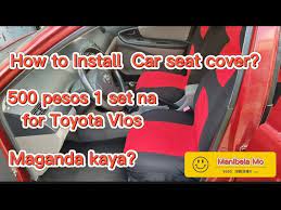 How To Install Car Seat Cover Toyota