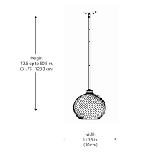 Bel Air Lighting 1 Light Brushed Nickel