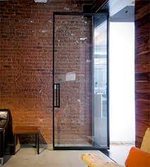 Steel Frame Glass Door Exterior Doors