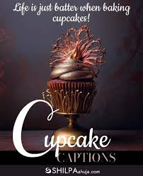 165 witty cupcake captions for insram