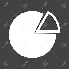 Pie Chart Graph Icon Vector Image Can Also Be Used For Office