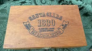 mexico wooden cigar box dovetail box