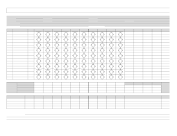 Baseball Scoresheet Example Free Download