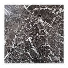 black marble effect vinyl floor tiles