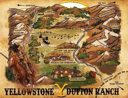 Yellowstone Ranch Map