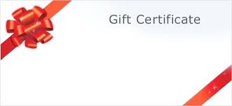 Christmas Gift Certificates Templates Gallery Of Homemade