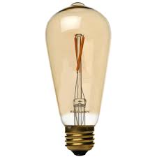 Led Edison Light Bulb St58 Vintage 2w Filament 40 Watt Equal 2200k Edison Mills