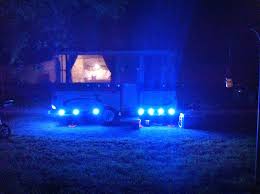 Pop Up Trailer With Powerful Led Lights For Nighttime Fun
