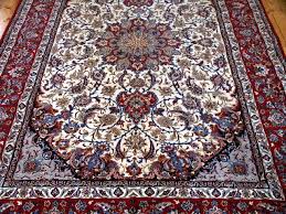 genuine isfahan persian carpet d