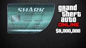 The grand theft auto v premium edition megalodon shark card bundle includes the complete grand theft auto v story experience, free access to the ever evolving grand theft auto online and all existing gameplay upgrades and content including the cayo perico heist, the diamond casino resort, the diamond casino heist, gunrunning and much more. Buy Megalodon Shark Cash Card Microsoft Store En Ca