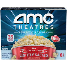 amc theatres microwave popcorn 6ct
