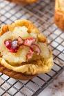 apple cranberry puffed pancakes