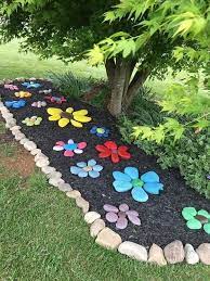 Free Rock Flower Garden Projects