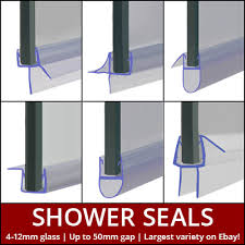 shower screen seal strip for 4 12mm