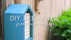 How To Build A Better Bee House Free