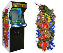 arcade cabinet art discussion mike