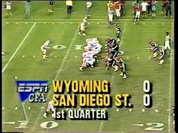 Wyoming Vs Sdsu Football 1988