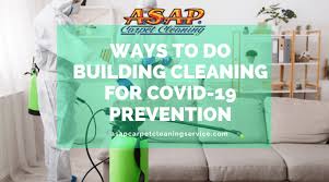 ways to do building cleaning for covid
