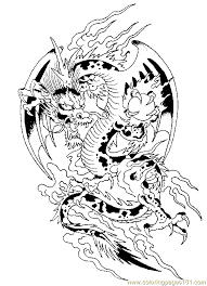 Hundreds of free spring coloring pages that will keep children busy for hours. Dragon Free Printable Coloring Pages Realistic Dragon Chinese Coloring Library