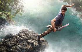 Within the game far cry 3, the protagonist gets multiple tattoos. Wallpaper Water Jump Blood Stone Waterfall Warrior Tattoo Jungle Ubisoft Machete Far Cry 3 The Protagonist Jason Brody Jason Brody Tata Rakyat Images For Desktop Section Igry Download
