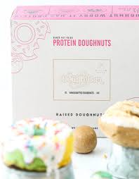 the dough bar protein packed doughnuts