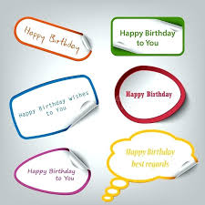 Birthday Tags Free Template Gift Labels Party Favor Tag