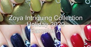 zoya intriguing collection holiday 2020