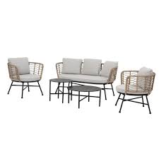 Allen Roth Wander 5 Piece Wicker