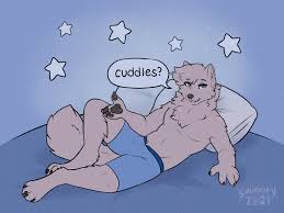 Furry Come Cuddle Ych - Etsy