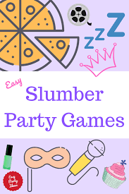 slumber party games
