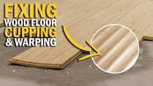 what causes wood floor cupping what