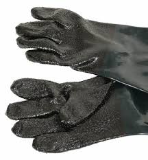 rubber sandblasting gloves