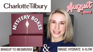charlotte tilbury mystery box unboxing