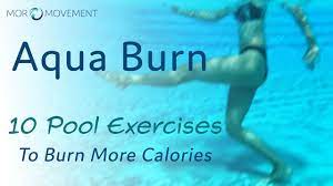 10 pool exercises to burn more calories
