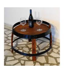 Wine Barrel Side Table 010