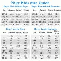 Nike Clothing Size Chart Youth Nike Shoes Youth Size