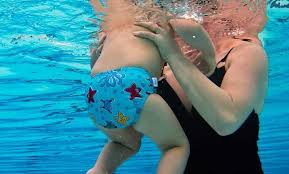 Opening in the rear for easy installation and removal of absorbent insert. 7 Best Swim Diapers For The Pool And Beach