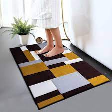 runner rug for hallway geometric