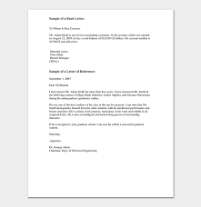 Banks usually insist on providing ein details for opening a bank account in the name of your business. Bank Reference Letter Template Format Samples
