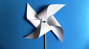 how to make paper windmill that spins