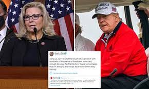 In january 2010, she followed in her father's august footsteps by shooting her friend while hunting taking a waaah. Liz Cheney Tells Trump To Concede Defeat If He S Unable To Prove Voter Fraud Daily Mail Online
