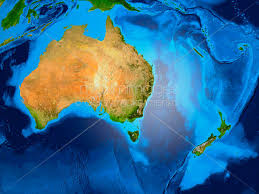 image of earth globe australia