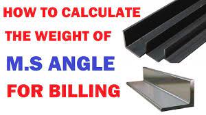 ms angle weight chart pdf calculating