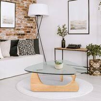 Featuring a glass top, this coffee table makes your interior design refined and classy. Glass Oval Coffee Tables You Ll Love In 2021 Wayfair