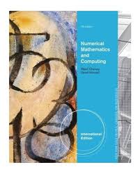numerical mathematics and computing