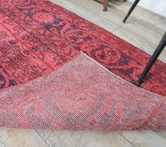 red patchwork runner