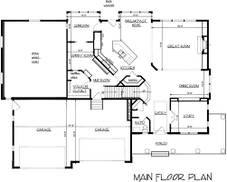 Craftsman Three Story House Plan