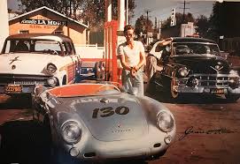 8, according to the auction site rr auction. Amazon Com James Dean Porsche 550 Spyder The Final Ride The Original Size Version Car Poster Posters Prints