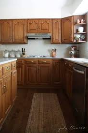 Updating A Kitchen With Oak Cabinets