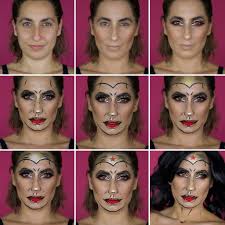 wonder woman makeup sarah magic makeup